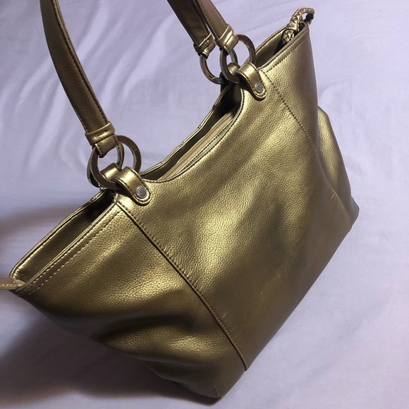 Tommy Hilfiger Large Bronze Handbag - Picture 8 of 14